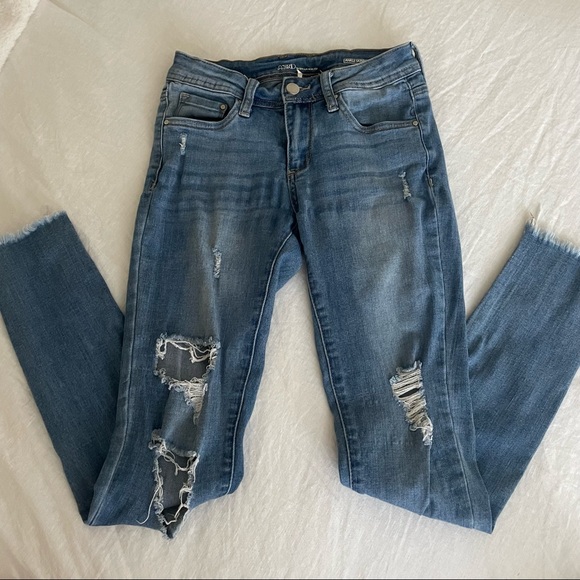 Ripped Skinny Jeans - Picture 1 of 4